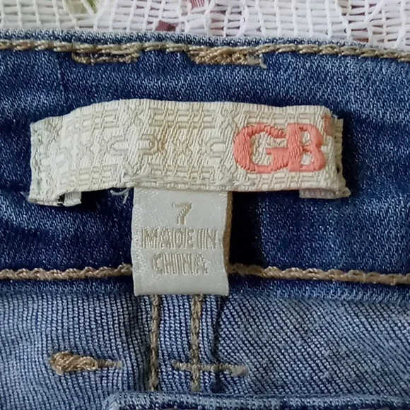 Gianni Bini 5 Pocket Button Fly Flare Leg Denim Jeans Size 7 - Picture 10 of 11